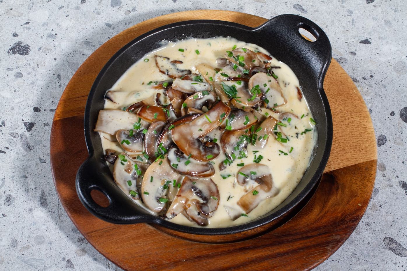 Fungi con Panna