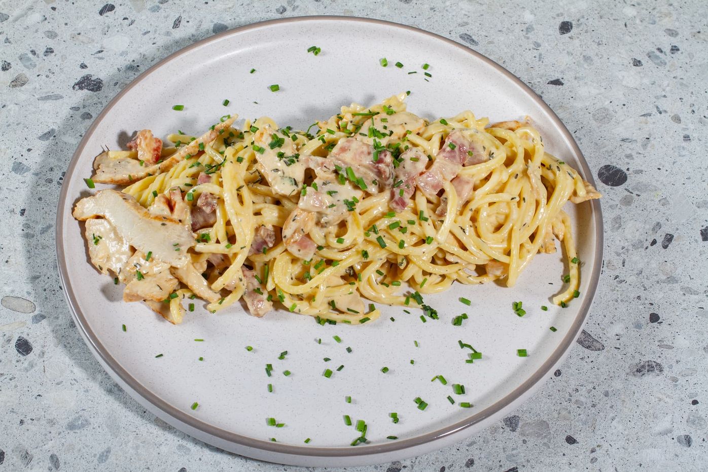 Pollo guanciale